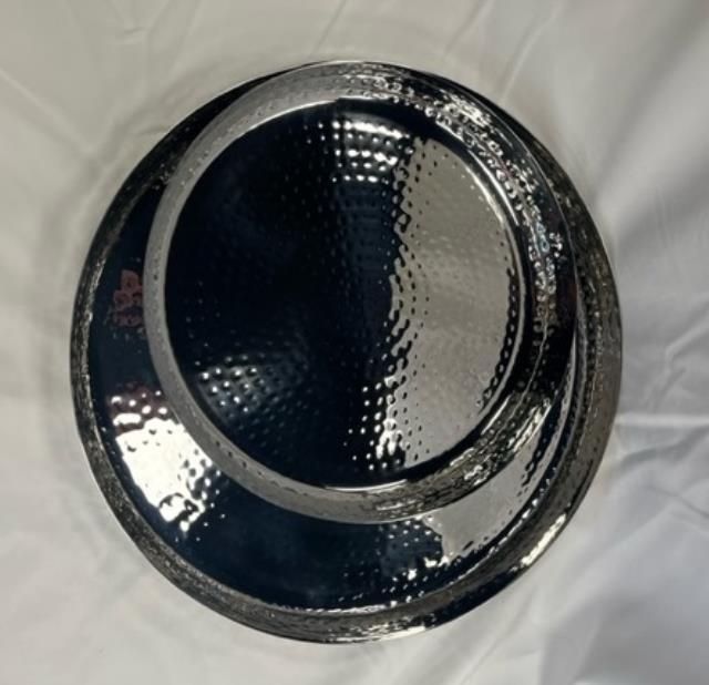 Where to find HAMMERED TRAY, STAINLESS 16 in New Orleans