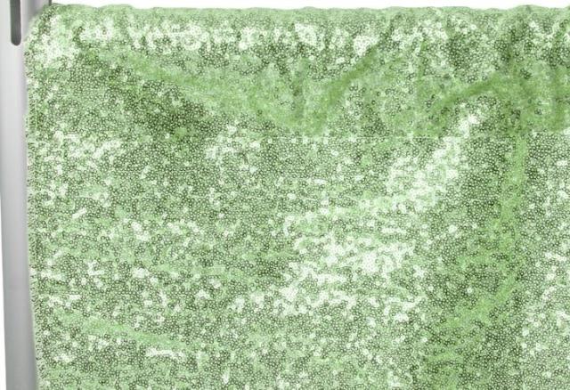 Rental store for DRAPE, SEQUIN MINT GREEN, 12 TALL X 4  W in New Orleans LA
