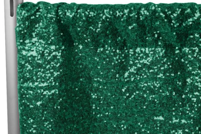 Rental store for DRAPE, GREEN EMERALD SEQUIN, 12  X 7 in New Orleans LA