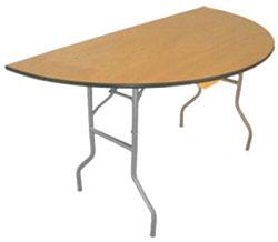 Rental store for TABLE, HALF ROUND 72 in New Orleans LA