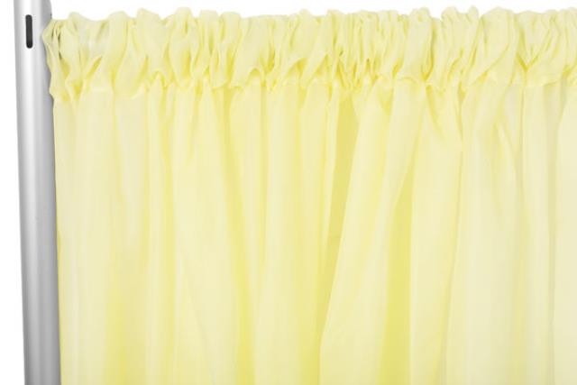 Rental store for DRAPE, YELLOW SHEER 10  TALL X 10  W in New Orleans LA