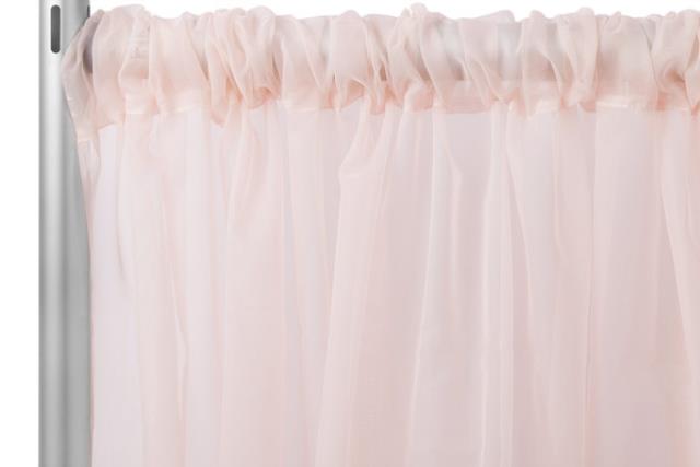 Rental store for DRAPE, BLUSH SHEER, 12  TALL X 10  WIDE in New Orleans LA