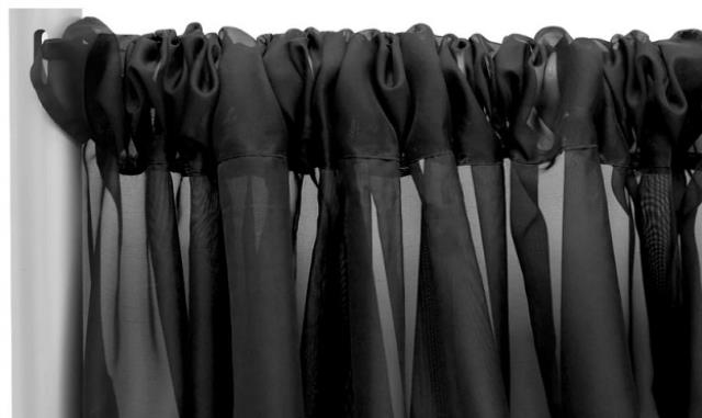 Rental store for DRAPE, BLACK SHEER 10  TALL X 10  WIDE in New Orleans LA