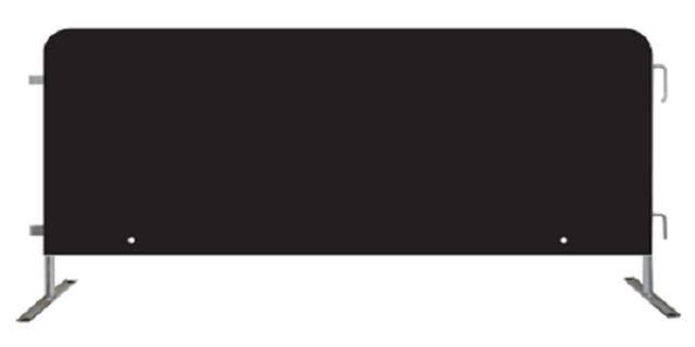 Rental store for BARRICADE COVER BLACK SPANDEX in New Orleans LA