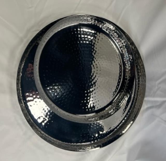 Where to find HAMMERED TRAY, STAINLESS 13 in New Orleans