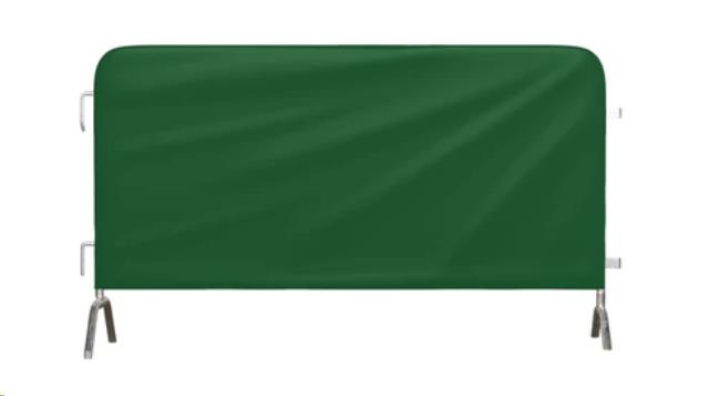 Rental store for BARRICADE COVER, GREEN VINYL in New Orleans LA