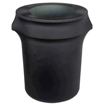 Rental store for COVER, TRASH CAN 44 GALLON SPANDEX BLACK in New Orleans LA