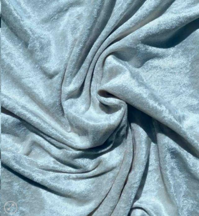 Rental store for DRAPE, VELVET VINTAGE BLUE 14  H X 5  W in New Orleans LA