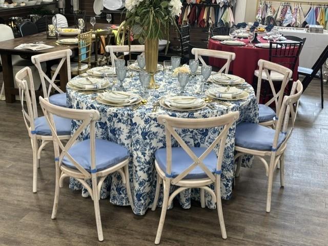 Where to find CHAIR PAD, LIGHT BLUE in New Orleans