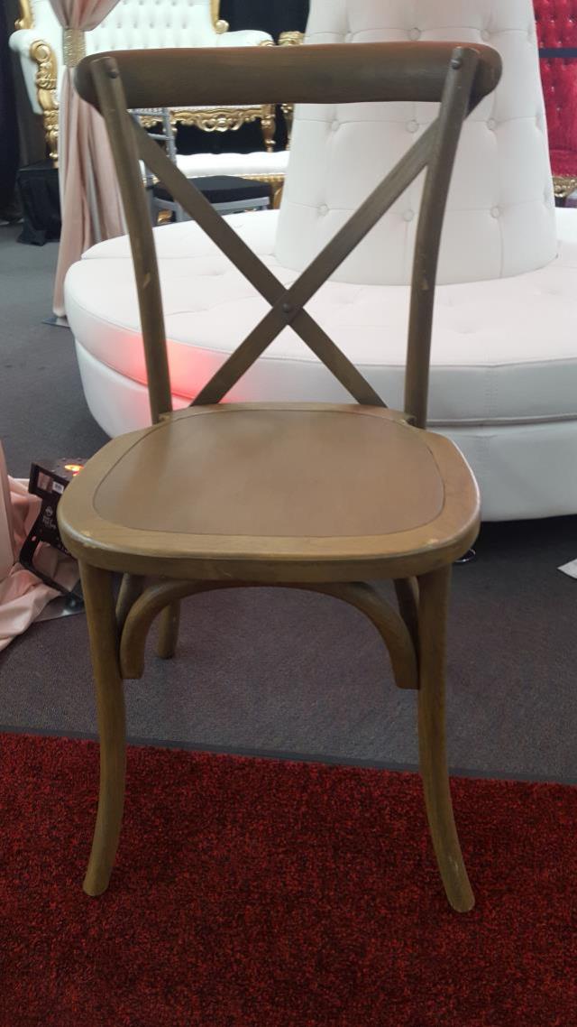 Where to find CHAIR, CROSS BACK RUSTIC, X BACK in New Orleans